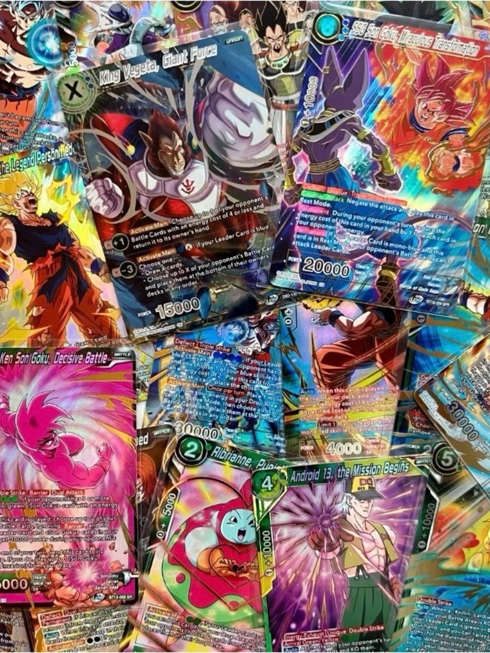 Dragon Ball Super TCG/CCG 100 Card Bulk Mix Lot